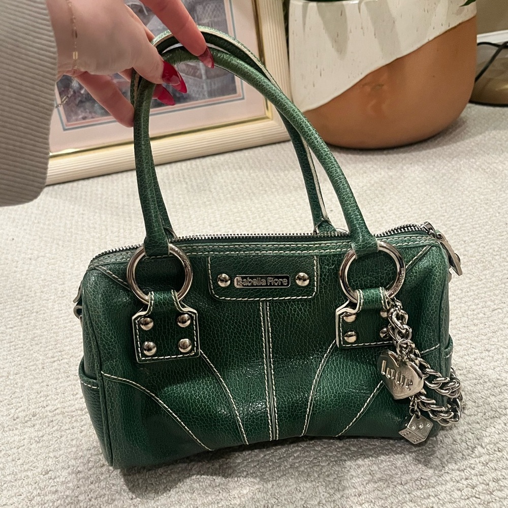 Isabella Fiore Chain Accent Mini Bag